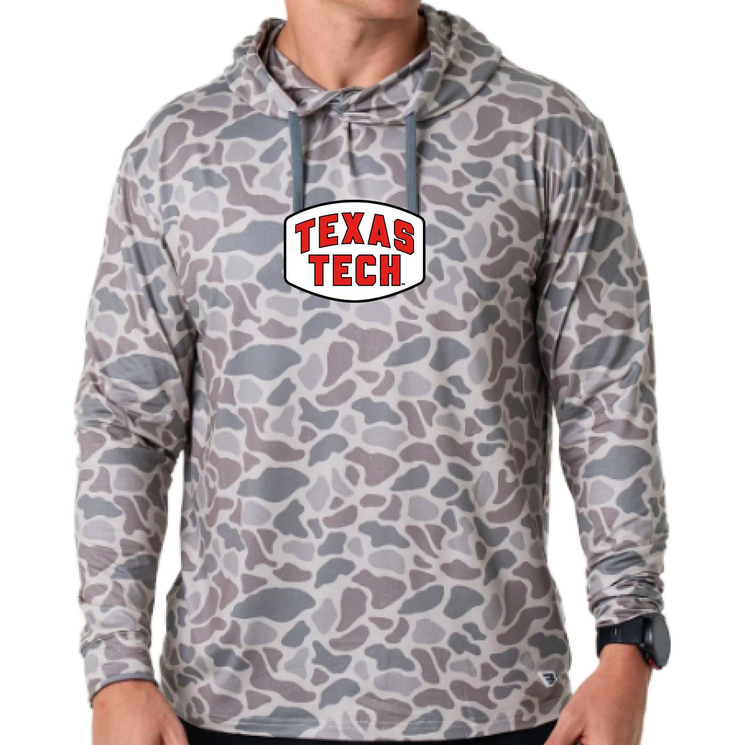 Men's Burlebo Texas Tech Camo Performance Hoodie