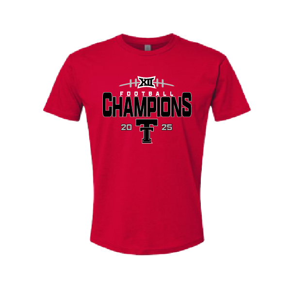 Youth QuarterFour Texas Tech Big 12 Champions S/S Tee