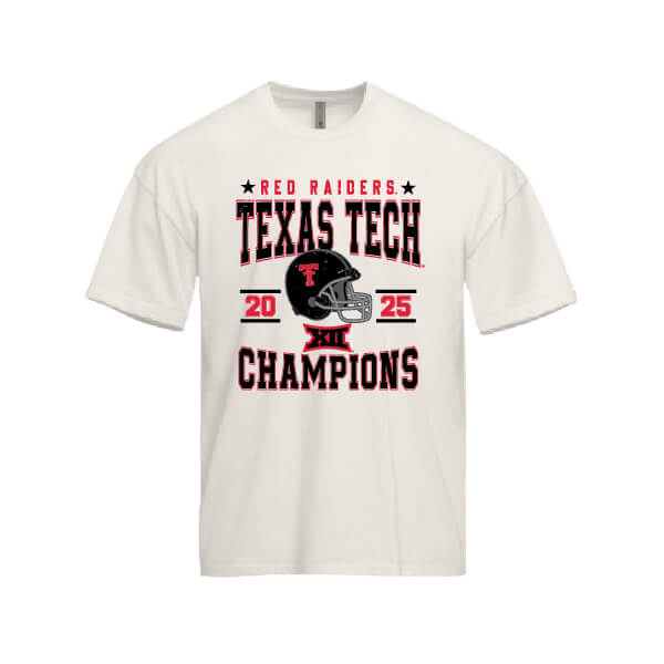 Adult QuarterFour Texas Tech Big 12 Champions HW S/S Tee