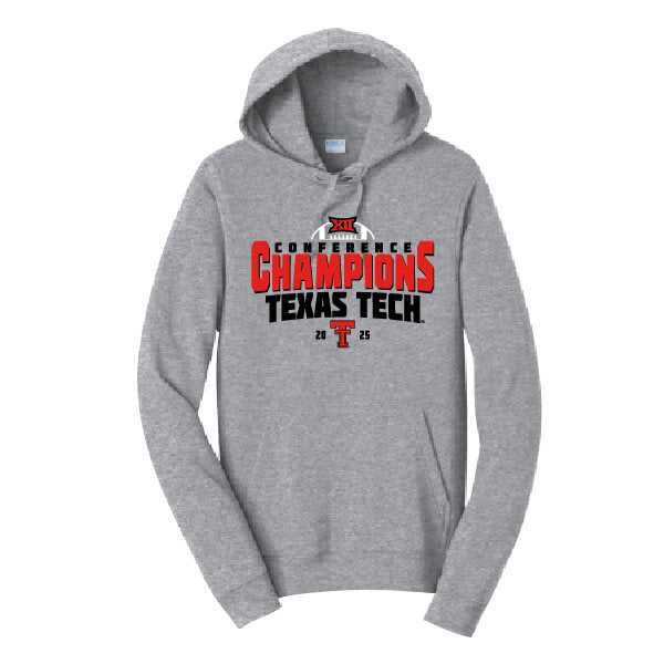 Adult QuarterFour Texas Tech Big 12 Champions Hoodie