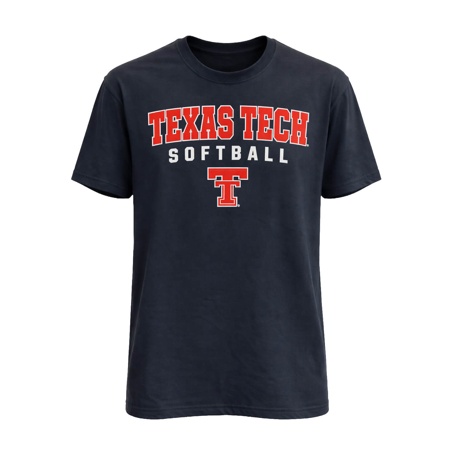 Adult QuarterFour Texas Tech Vault Softball S/S Tee