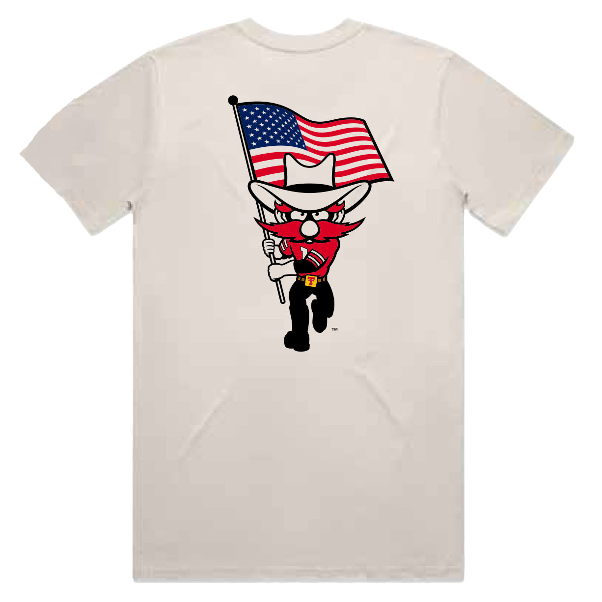 Adult QuarterFour Texas Tech USA Raider Red Premium Tee