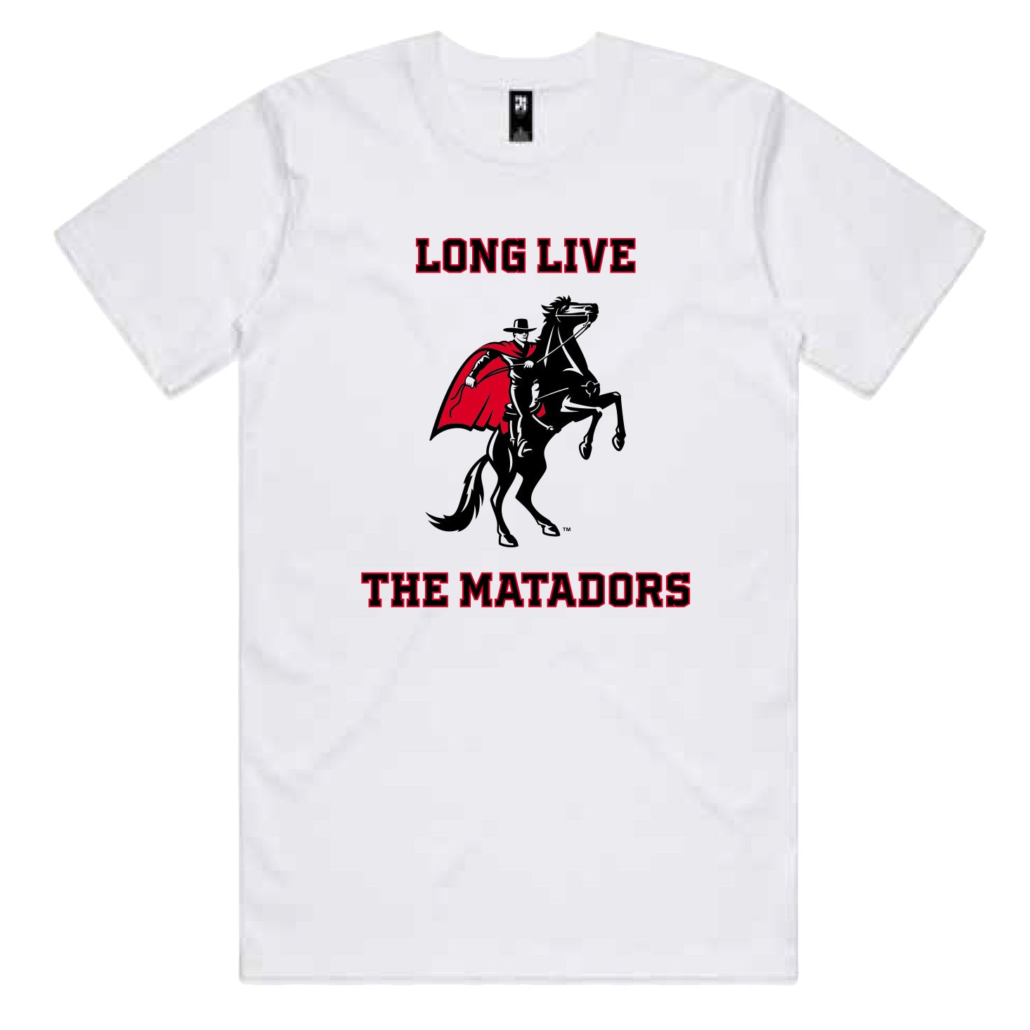 Adult QuarterFour Texas Tech Long Live Matadors Premium Tee