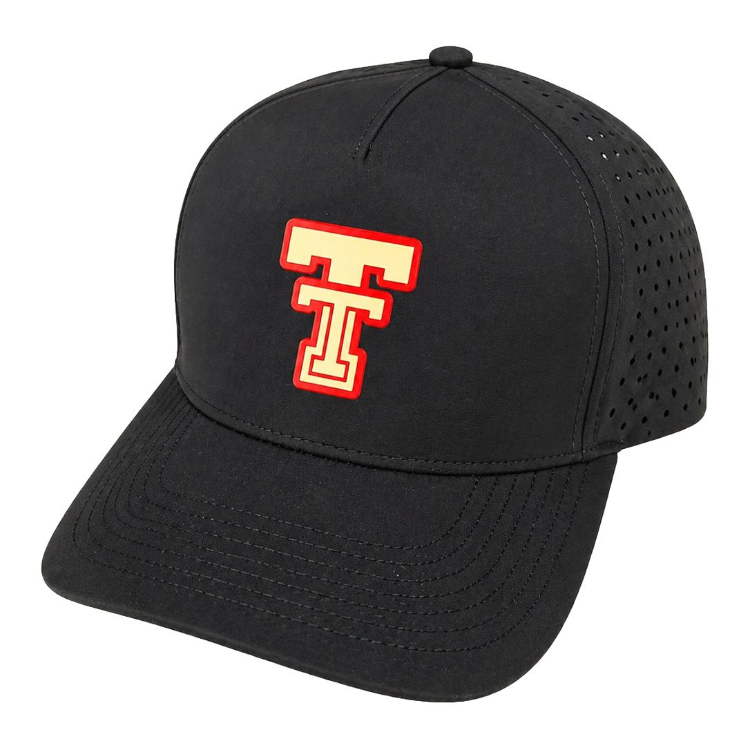 Adult QuarterFour Texas Tech Double T Blackhawk Cap