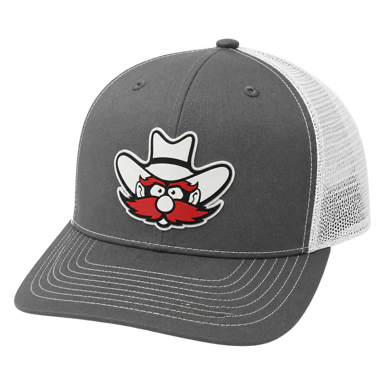Adult QuarterFour Texas Tech Raider Red Patch Trucker Cap
