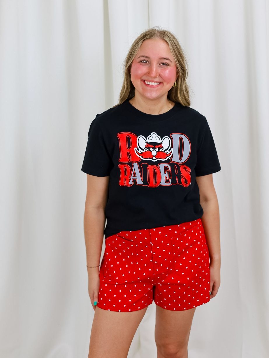 Women's QuarterFour Texas Tech Red Raiders Crop Tee