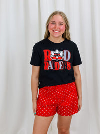 Women's QuarterFour Texas Tech Red Raiders Crop Tee