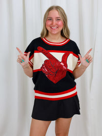 Women's Texas Tech Guns Up Rowyn Top
