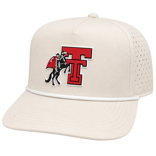 Adult QuarterFour Texas Tech Masked Rider Double T Cap