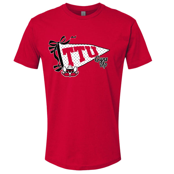 Women's QuarterFour Texas Tech Guns Up Pennant Tee