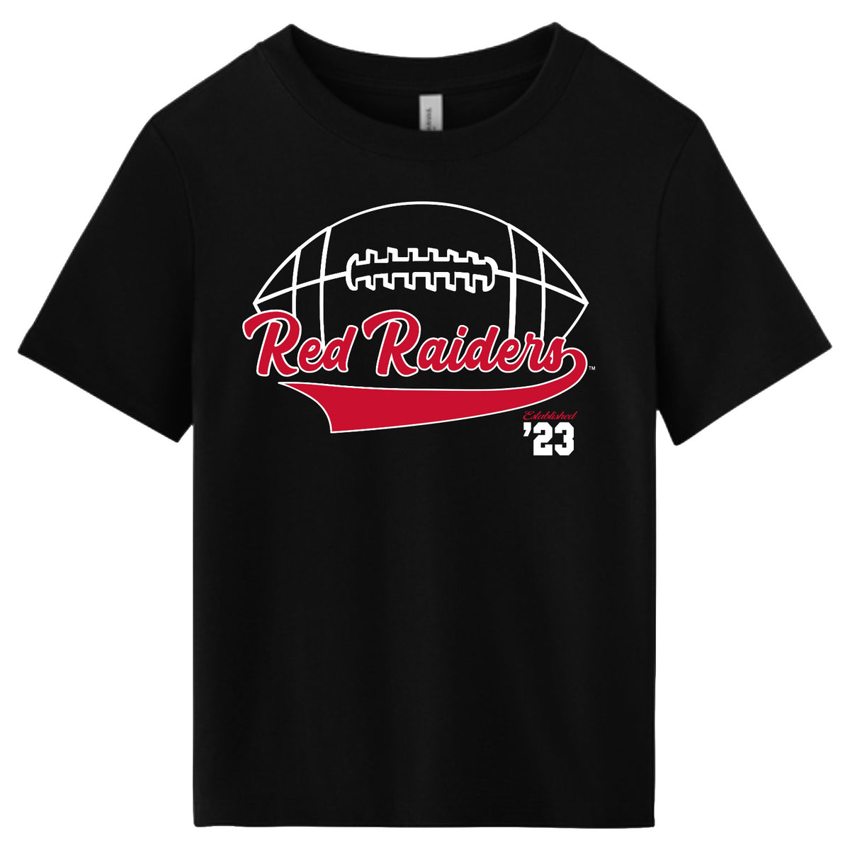 Women's QuarterFour Texas Tech Red Raider Football Crop Tee