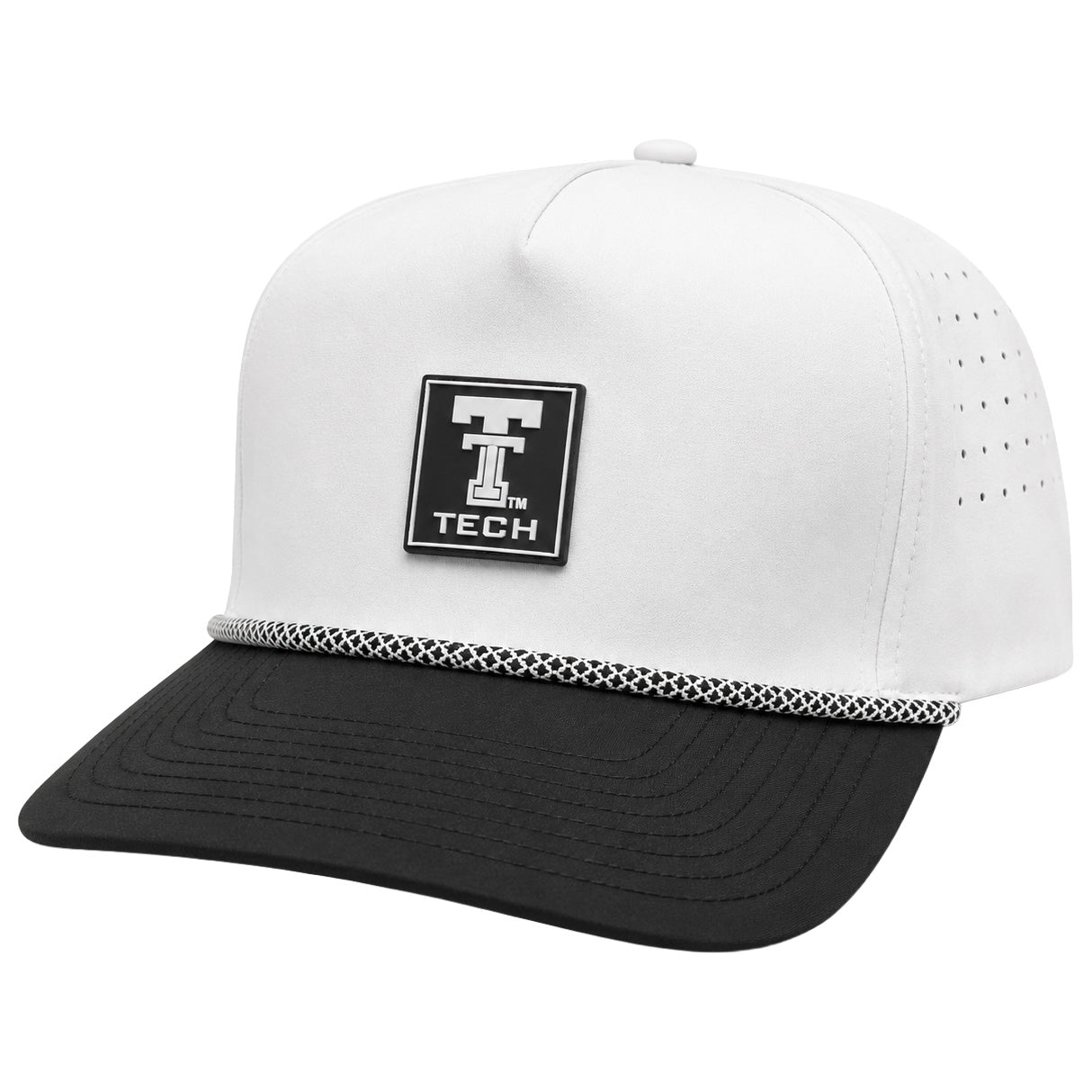 Adult QuarterFour Texas Tech Eclipse Micro Patch Cap