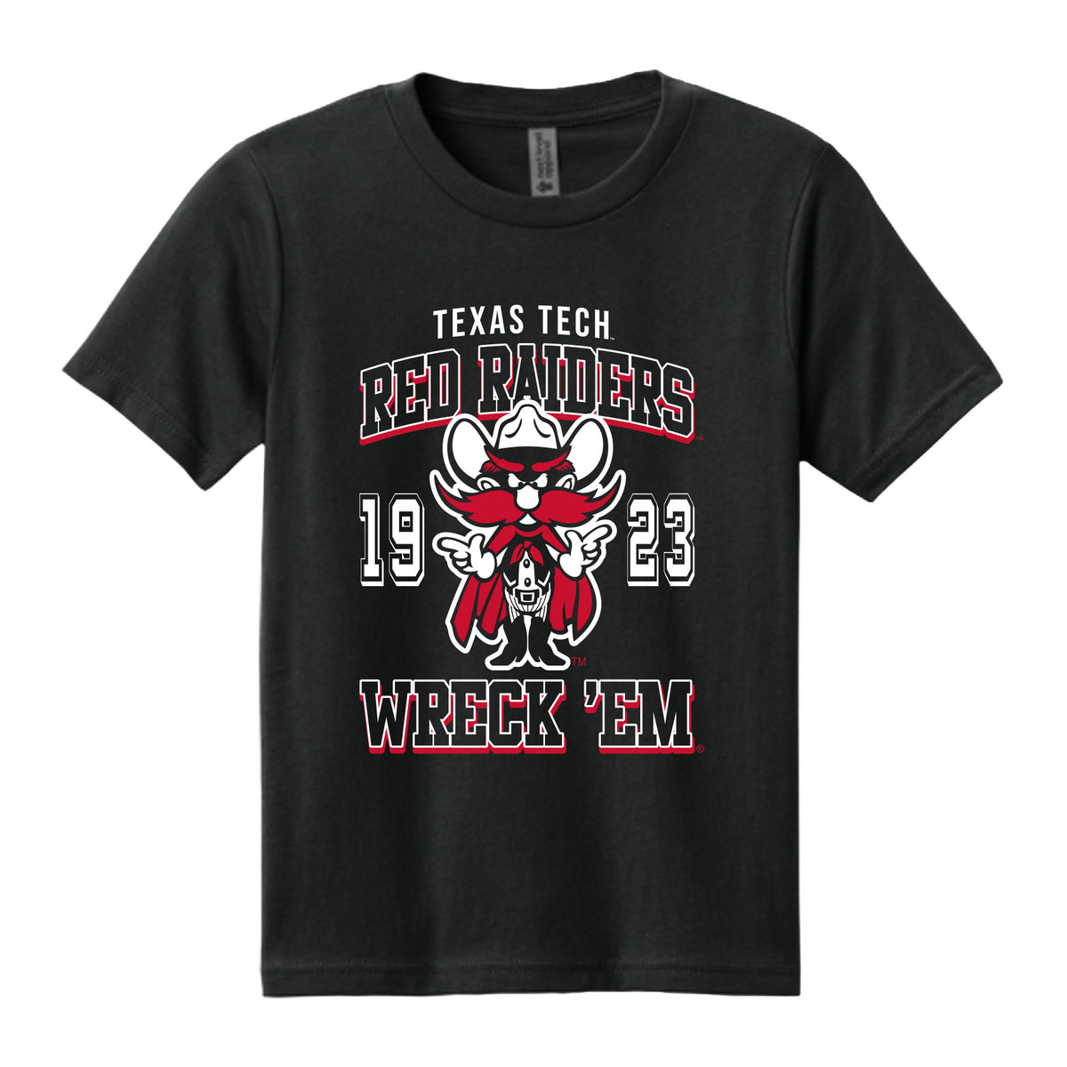 Youth QuarterFour Texas Tech Raider Red S/S Tee