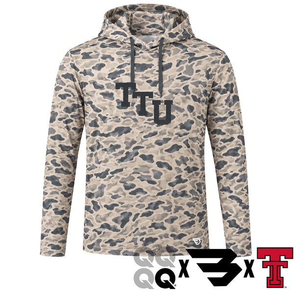 Men's QuarterFour x Burlebo x Texas Tech Performance Hoodie