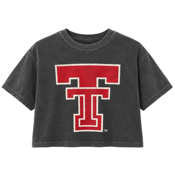 Women's QuarterFour Texas Tech Double T Boxy Tee