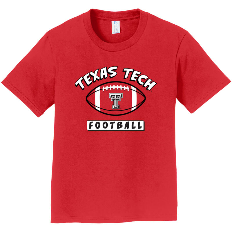 Youth QuarterFour Texas Tech Football S/S Tee
