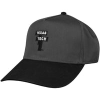 Adult QuarterFour Texas Tech Gas Station Vault 5-Panel Cap