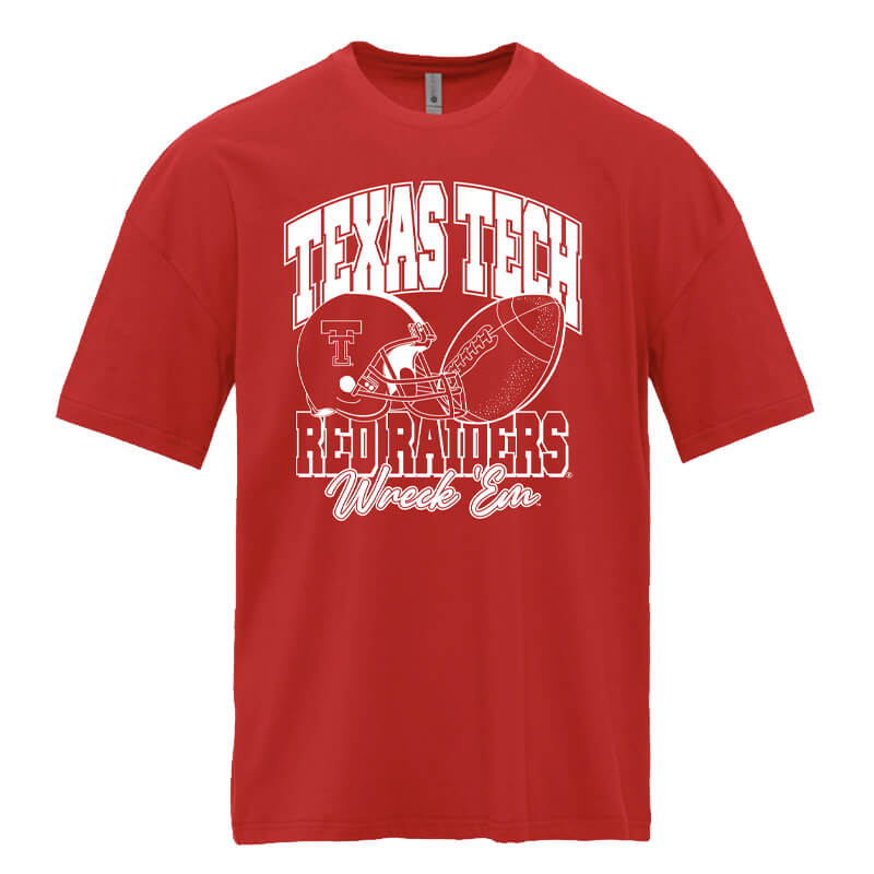 Adult QuarterFour Texas Tech Vault Football S/S Tee
