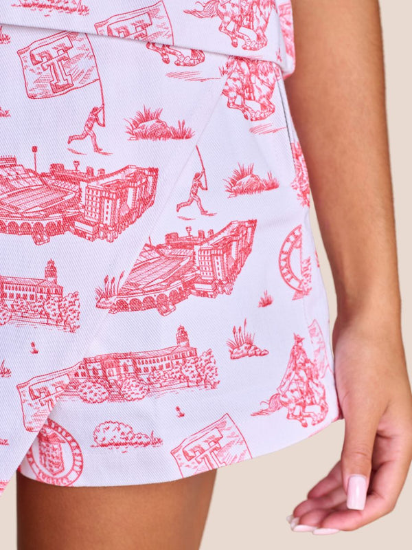 Women's Team Toile Skort
