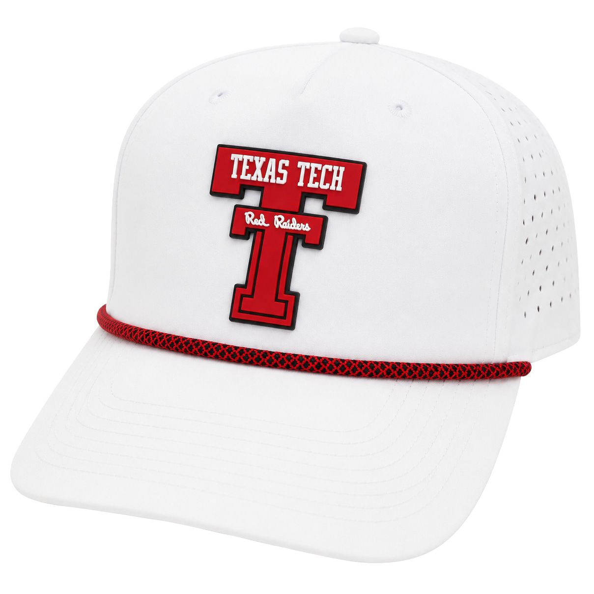 Adult QuarterFour Texas Tech Vault Double T Rope Cap