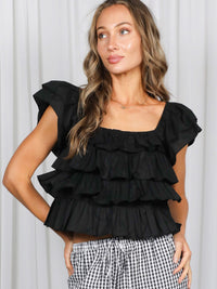 Women's Ruffle Me Top