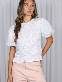 Women's Smocked Top