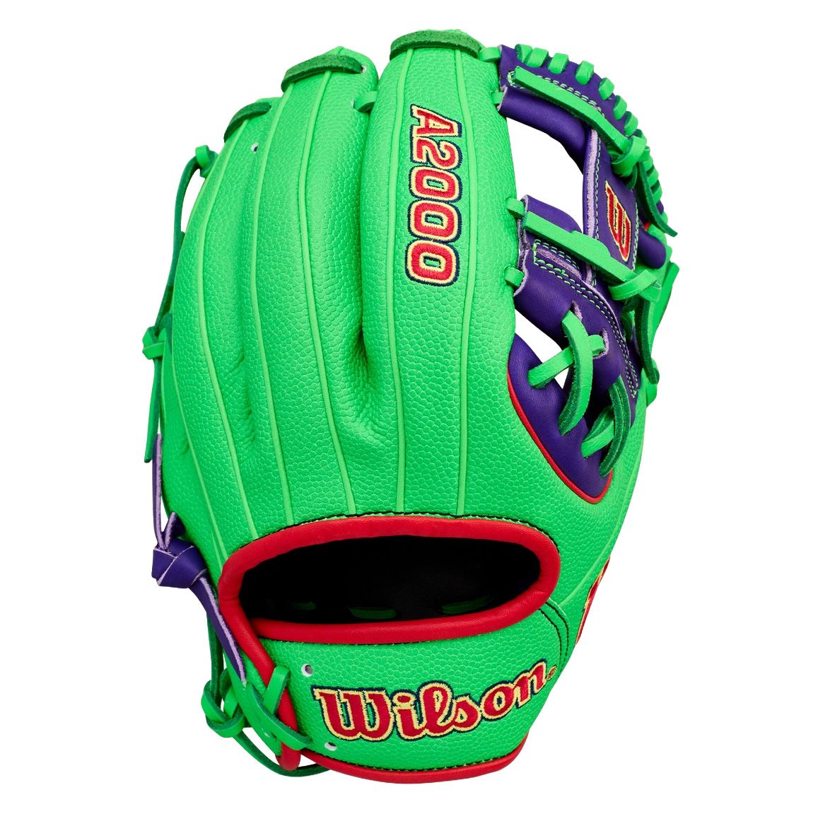 Wilson 2026 Big League Chew Swingin’ Sour Apple A2000 11.5" Infield Glove