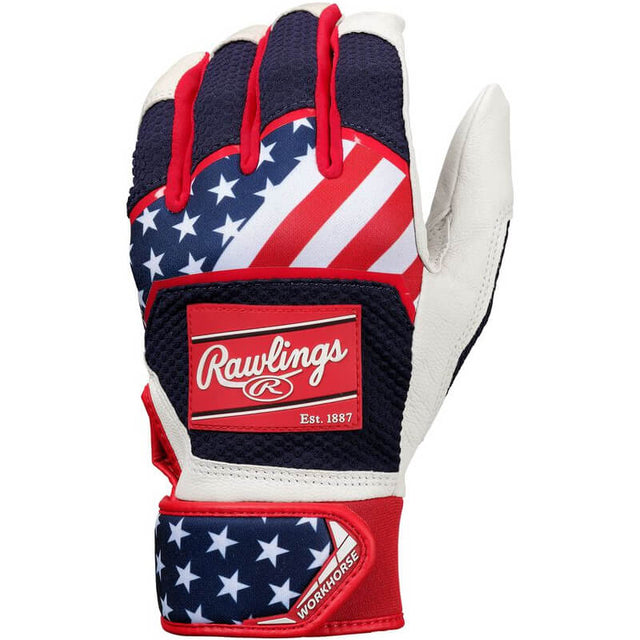 Adult Rawlings Workhorse Batting Gloves