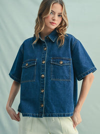 Women's Dolly Denim Top
