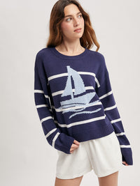Women's Sailing Away Sweater