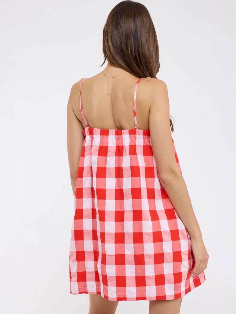 Women's Cami Plaid Dress