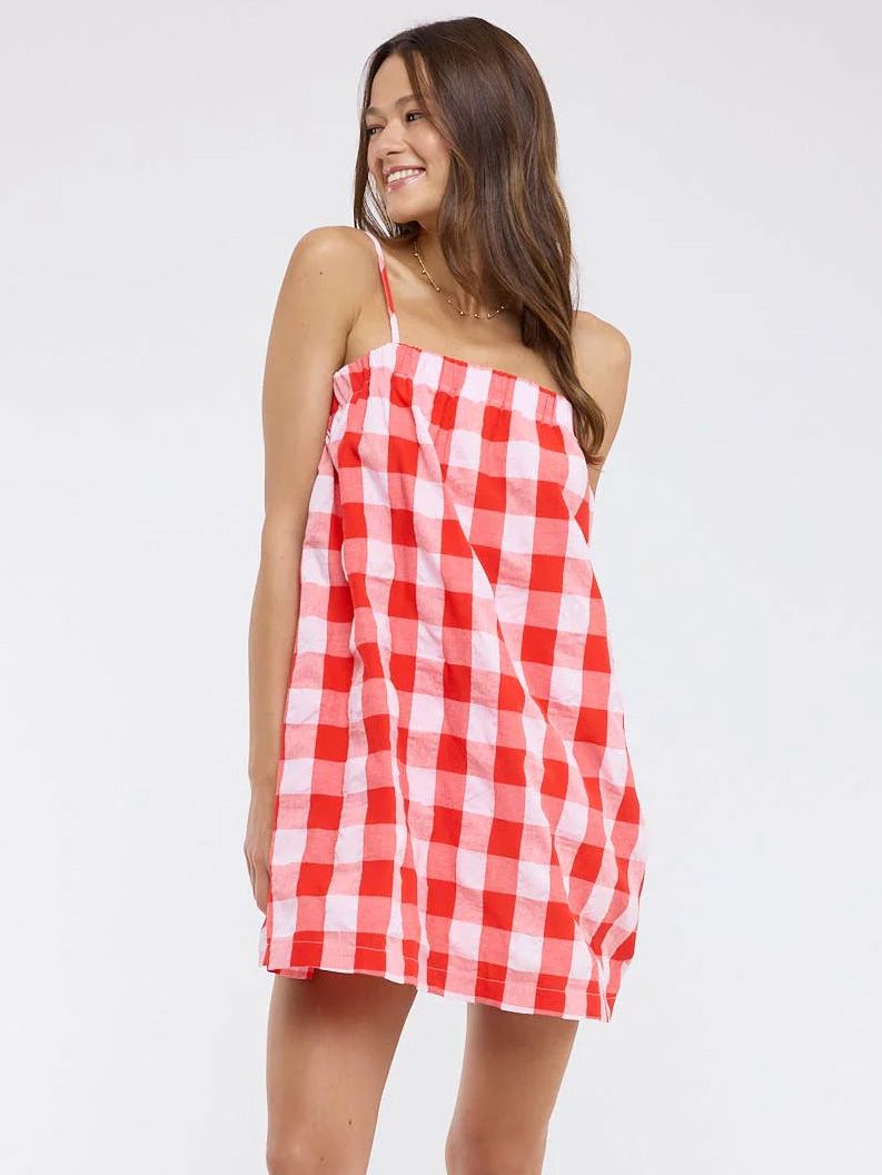 Women's Cami Plaid Dress