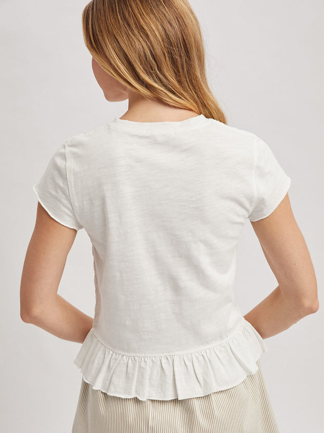 Women's Smocked Knot Top