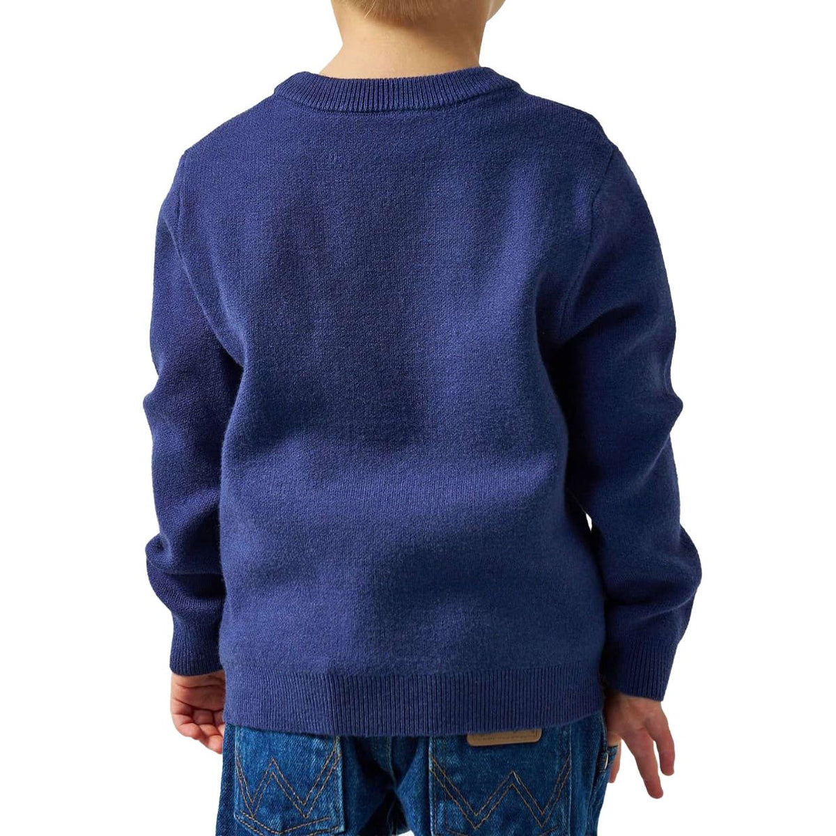 Youth Burlebo Cabin Deer Sweater