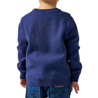Youth Burlebo Cabin Deer Sweater