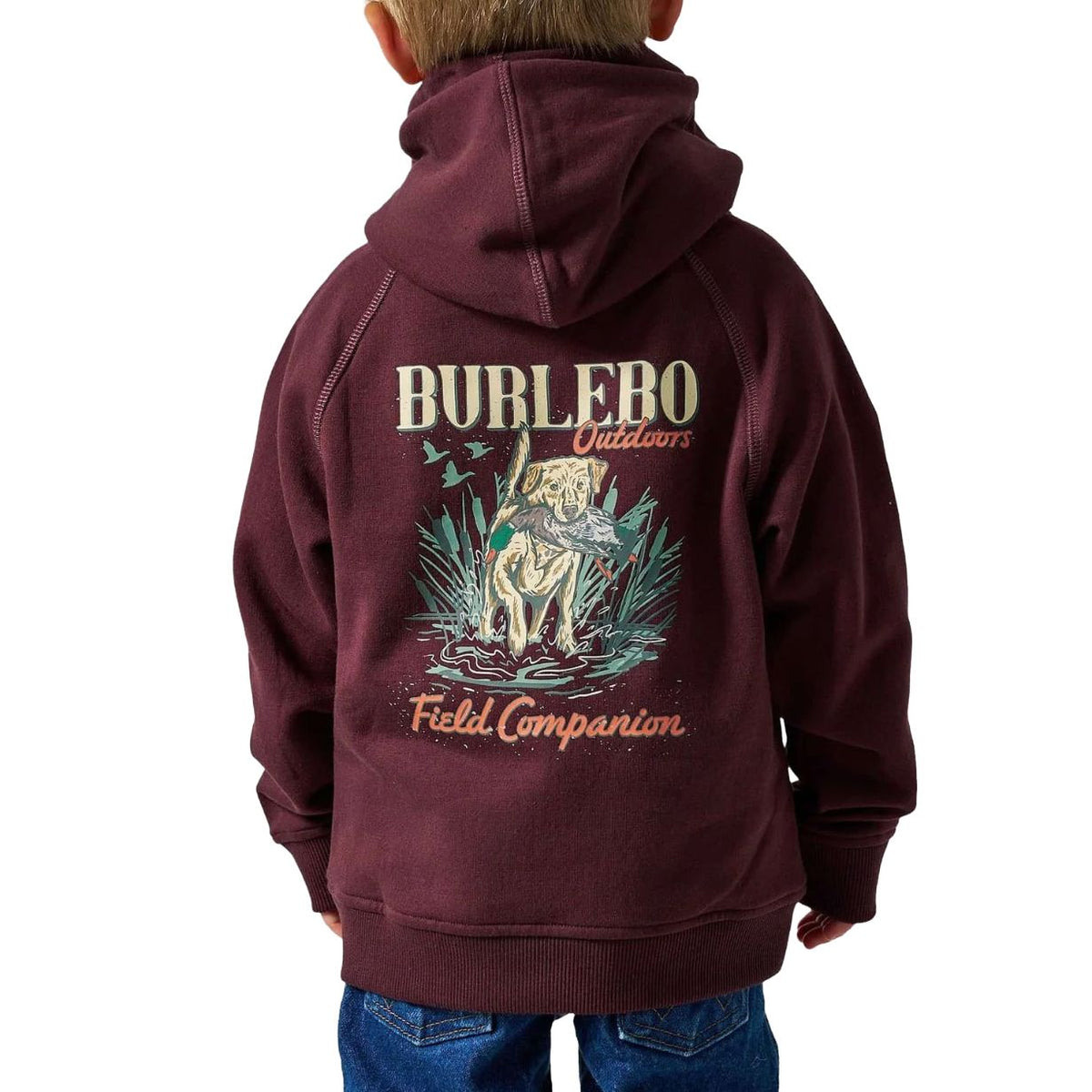 Youth Burlebo Field Companion Fleece Hoodie