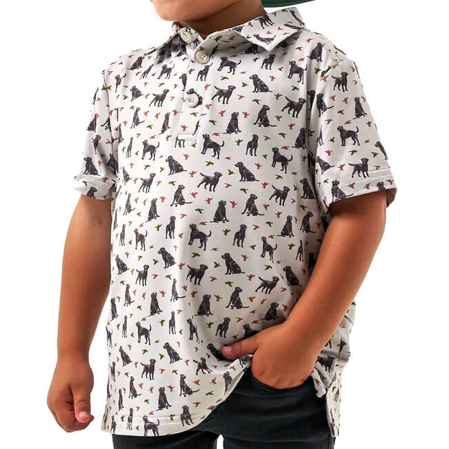 Youth Boys' Burlebo Performance Polo
