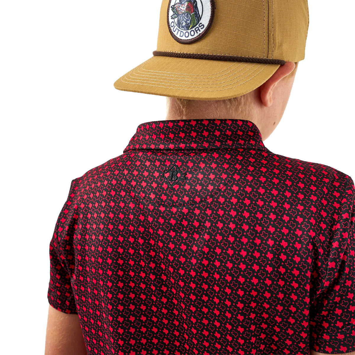 Youth Boys' Burlebo Texas Performance Polo
