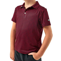 Youth Boys' Burlebo Texas Performance Polo