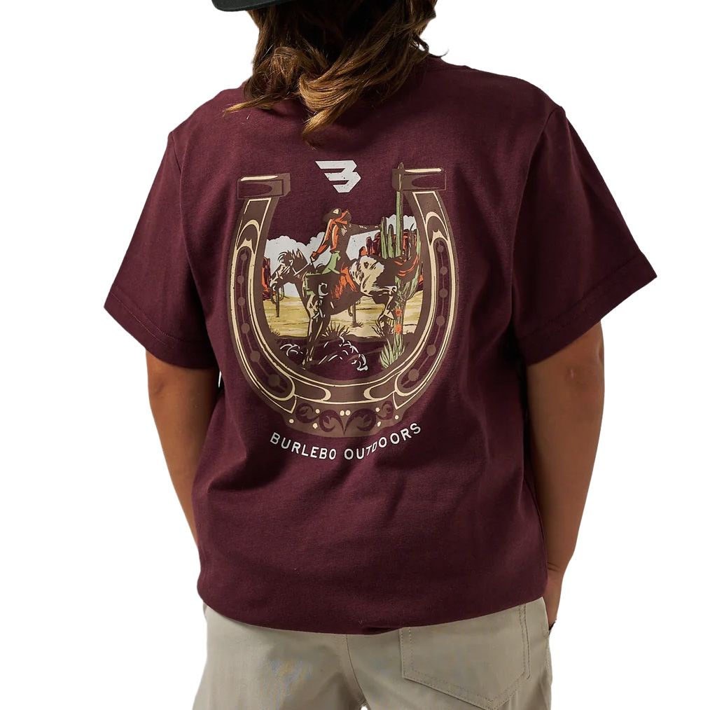 Youth Burlebo S/S Horseshoe Tee