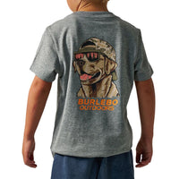 Youth Burlebo S/S Mallard Camo Dog Tee