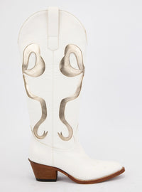 Women's Golden Bow Boots
