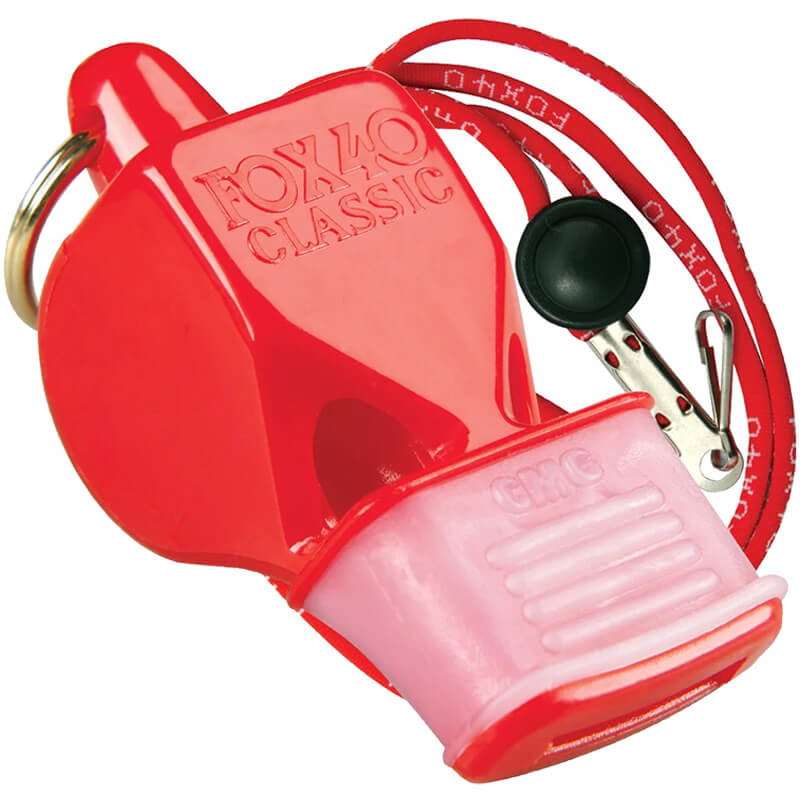 Tide-Rider Fox 40 Whistle With Lanyard