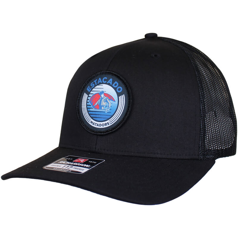 Adult QuarterFour Estacado Blackout Trucker Cap
