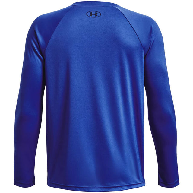 Youth Under Armour Tech Logo Fill L/S Tee