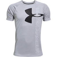 Youth Under Armour Tech Split Logo Hybrid S/S Tee