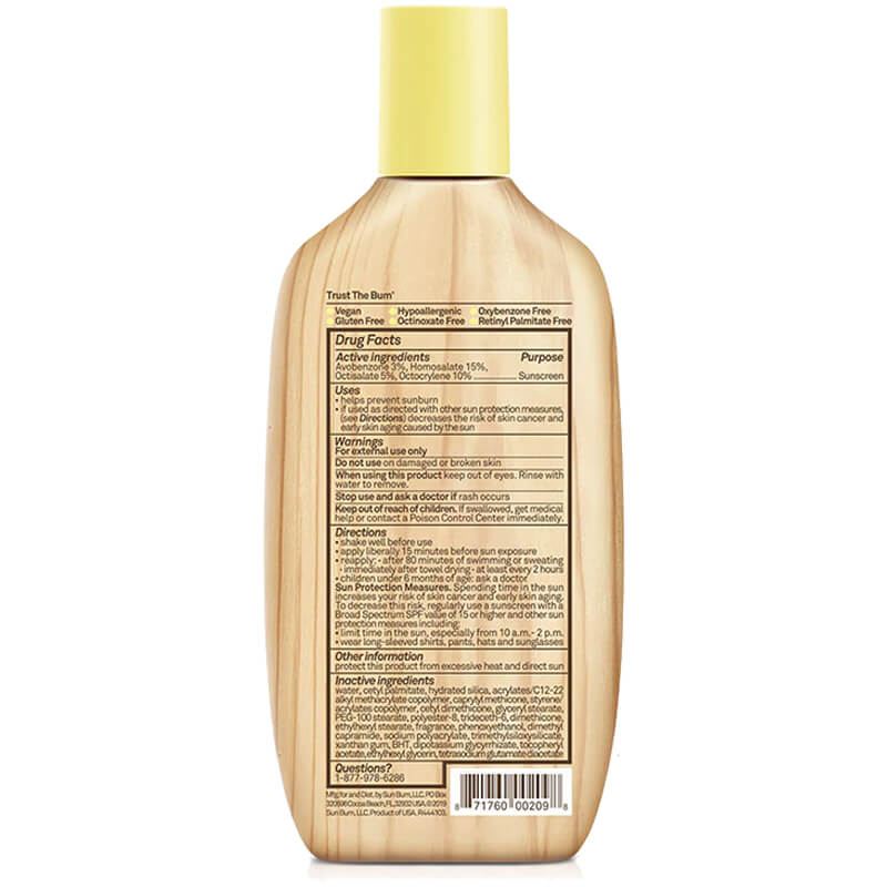 Sun Bum Original SPF 70 Sunscreen Lotion