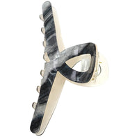 Large Marble Claw Clip