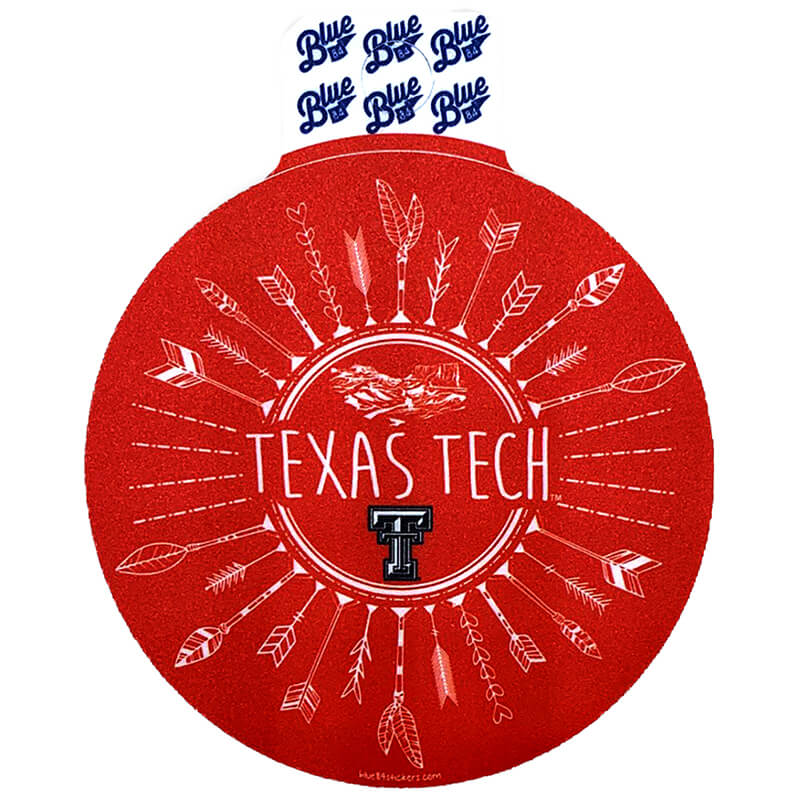 Blue 84 Texas Tech Arrowing Lifestyle Sticker