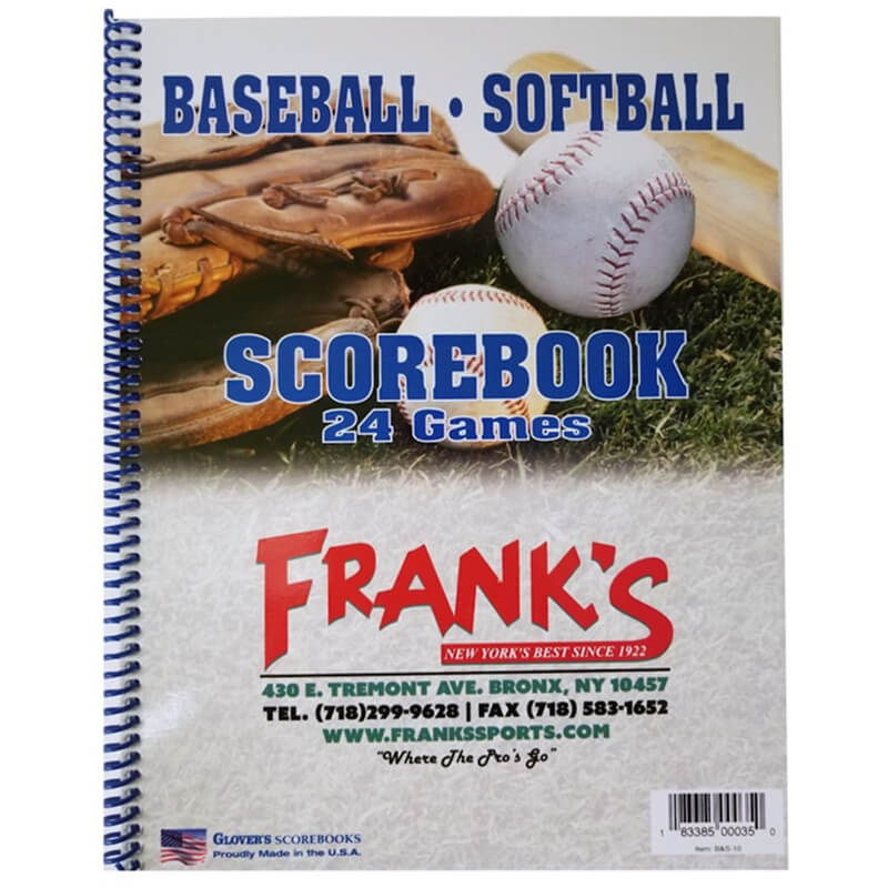 Glover's Baseball & Softball Scorebook